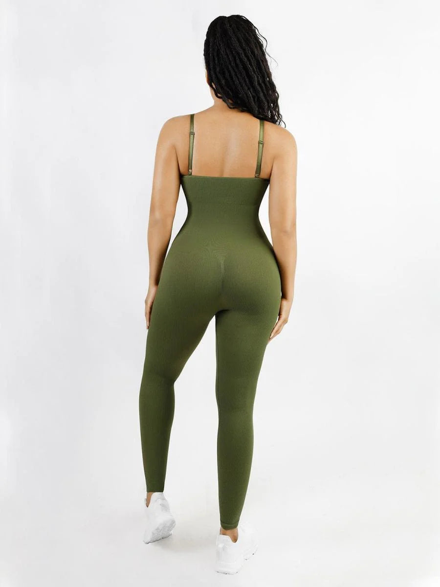 SculptFit Sleeveless Jumpsuit