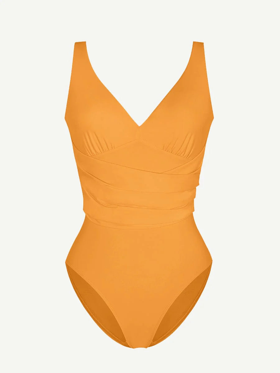 Sculptfit One Piece V Neck Swimsuit