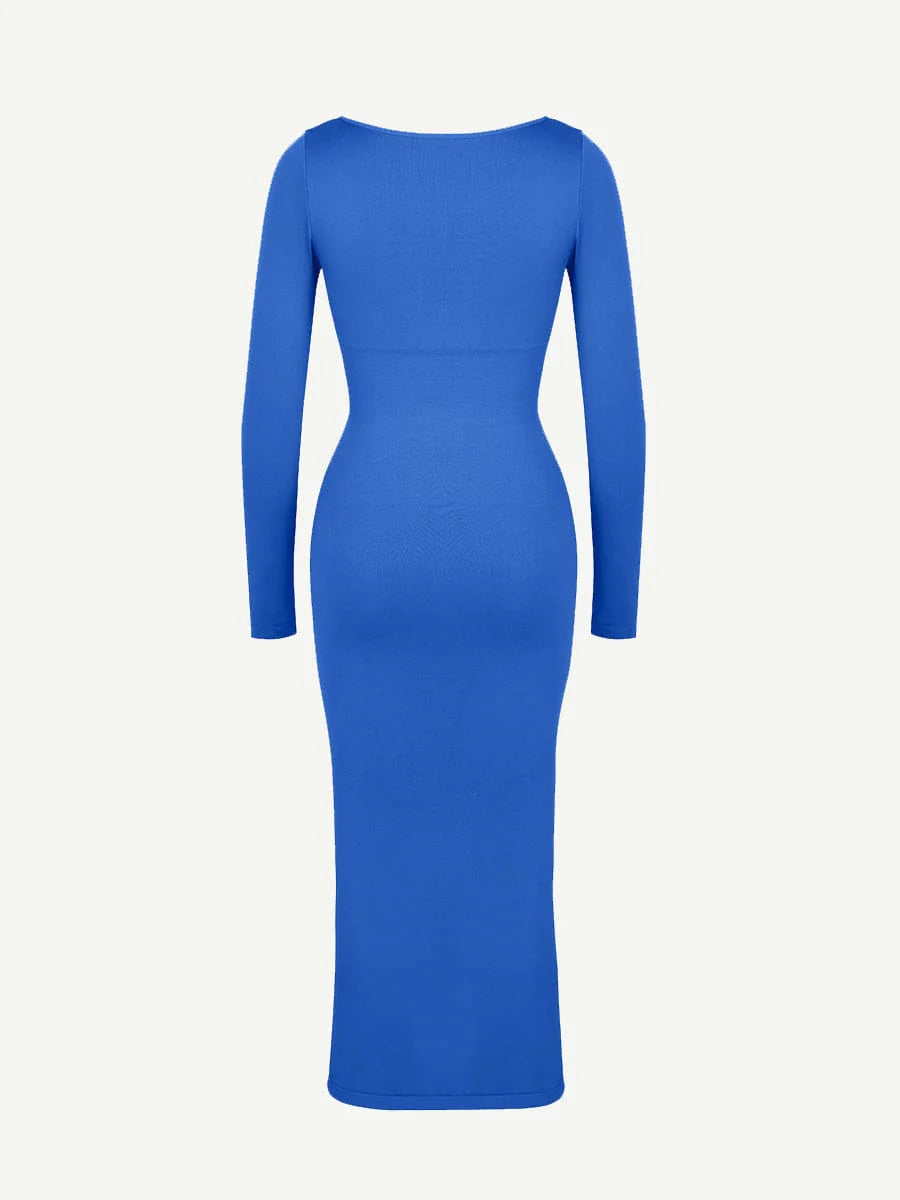 Contour Fit High Slit Shaping Dress